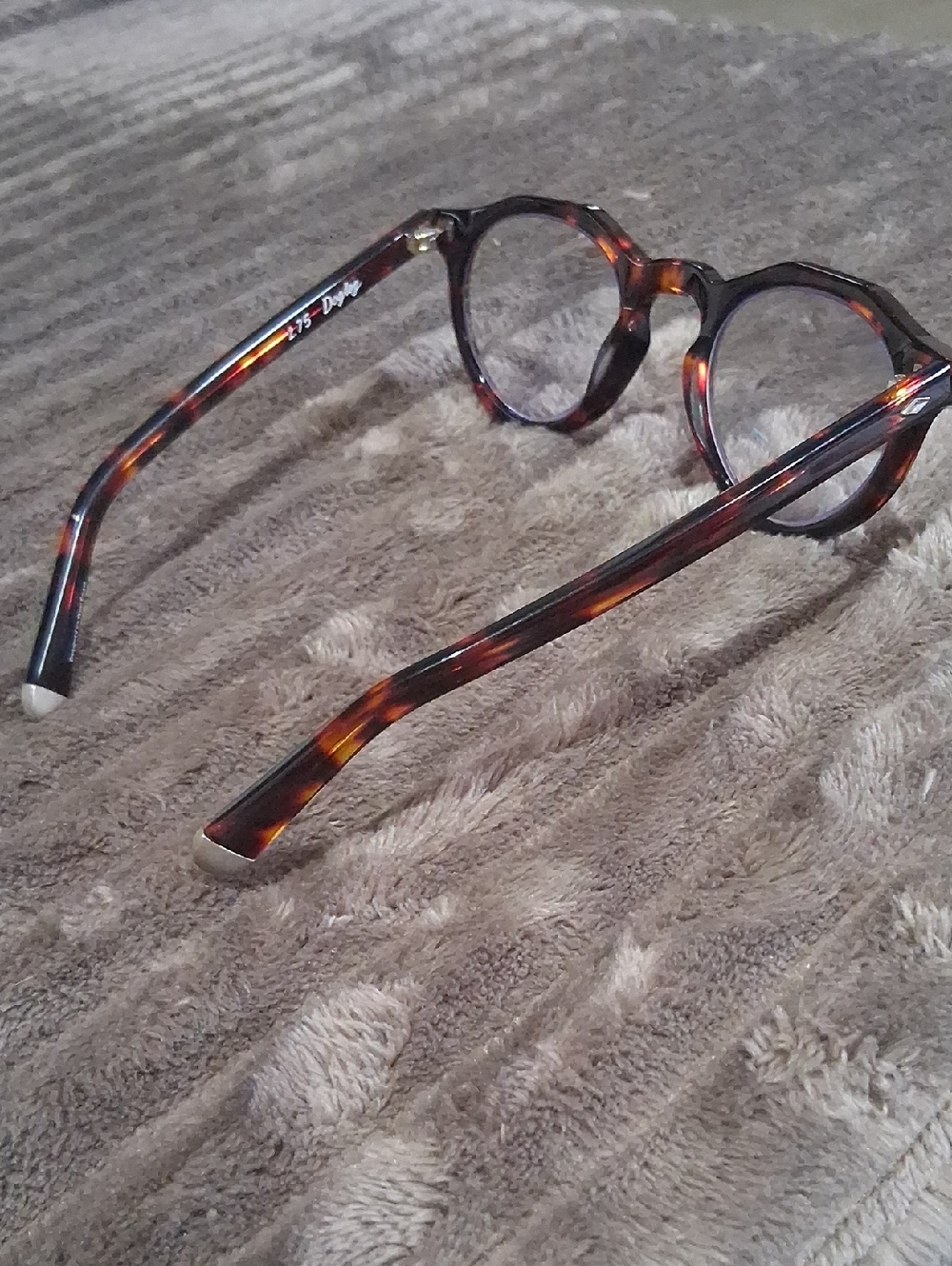 NWOT Caddis Dogleg Round Tortoiseshell Reading Glasses +2.75 - Picture 3 of 6